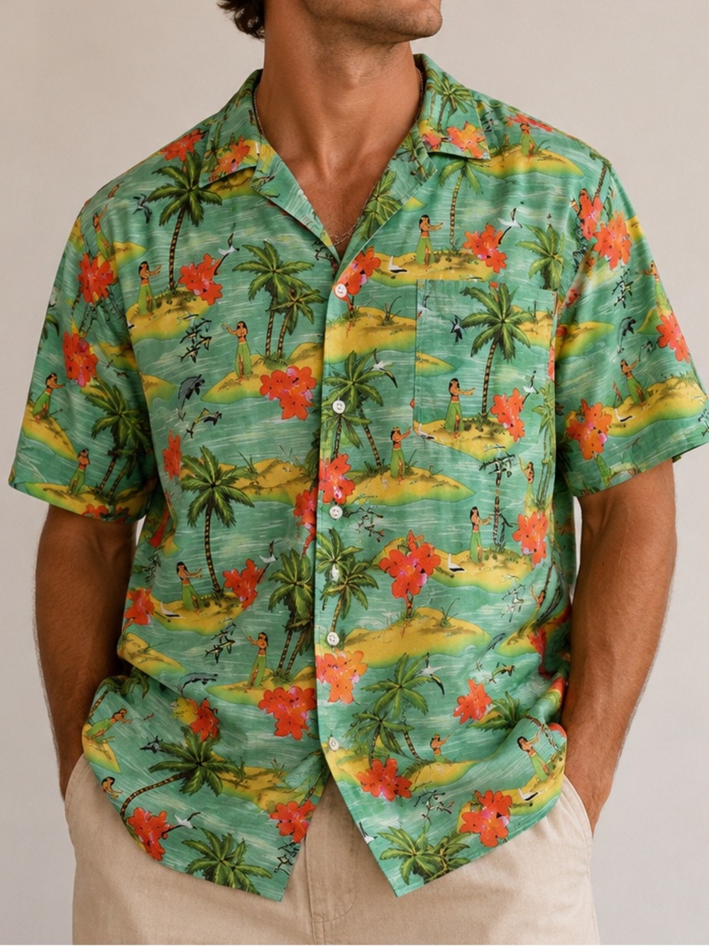InGear Resort Hawaiian Shirt L/XL